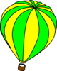 Hot Air Balloon Green Md Image